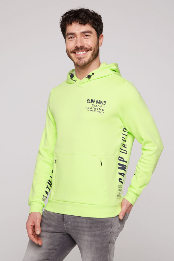CAMP DAVID Mikina s kapuci a uměleckým logem na předlokti a bocich - running green, Běžící zelená
CAMP DAVID Mikina s kapuci a uměleckým logem na předlokti a bocich - running green, Běžící zelená