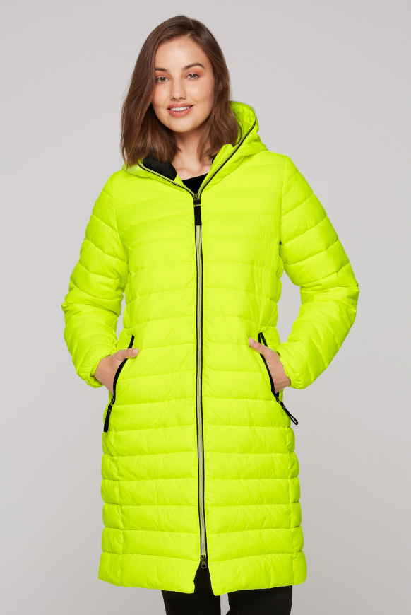 SOCCX Prošivana parka kapuci a potiskem na zadech - yellow lime, Žlutý
SOCCX Prošivana parka kapuci a potiskem na zadech - yellow lime, Žlutý