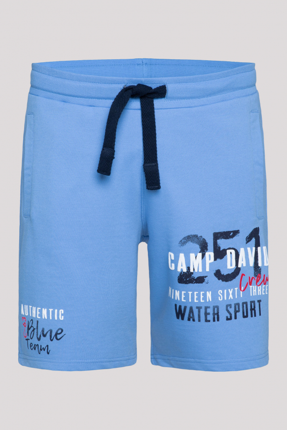 CAMP DAVID Šortky z pružneho materialu s potisky loga - air blue, Vzdušná modrá
CAMP DAVID Šortky z pružneho materialu s potisky loga - air blue, Vzdušná modrá