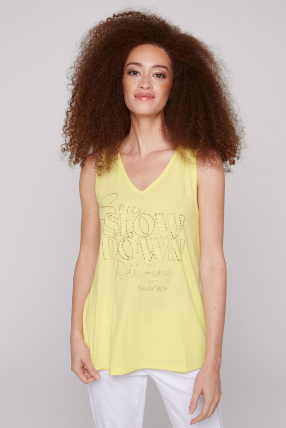 SOCCX Top s glitrovým artworkem a detailem na zadech - faded yellow, Žlutý
SOCCX Top s glitrovým artworkem a detailem na zadech - faded yellow, Žlutý
