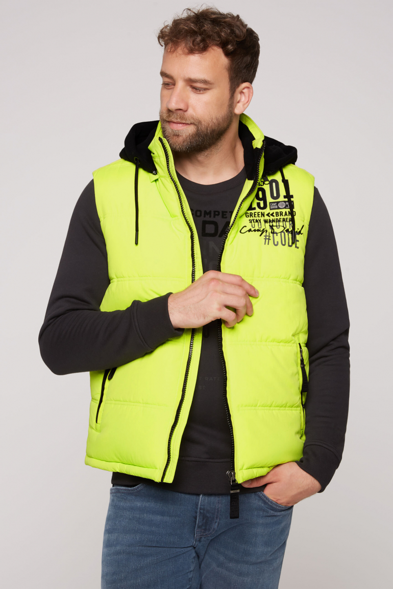 CAMP DAVID Outdoorova vesta odnimatelnou kapuci z pružneho materialu - neon kiwi, Neonové kiwi
CAMP DAVID Outdoorova vesta odnimatelnou kapuci z pružneho materialu - neon kiwi, Neonové kiwi