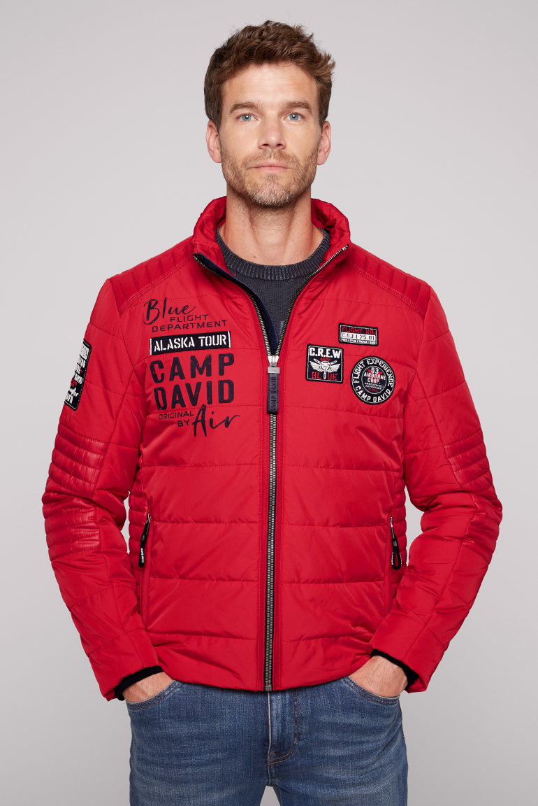 CAMP DAVID Zimni bunda motorkařským vzhledem - royal red, Královská červená
CAMP DAVID Zimni bunda motorkařským vzhledem - royal red, Královská červená