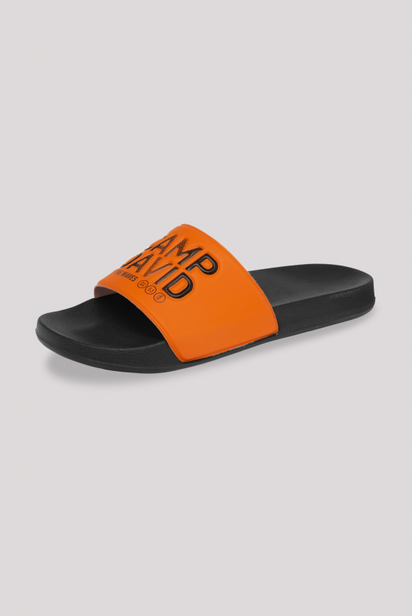 

CAMP DAVID Plažove pantofle s artworkem loga - sunshine orange, Sluníčko oranžová