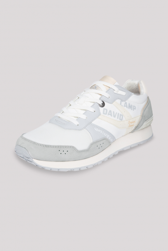 

CAMP DAVID Tenisky retro stylu s artworkem loga - white, Bílý
