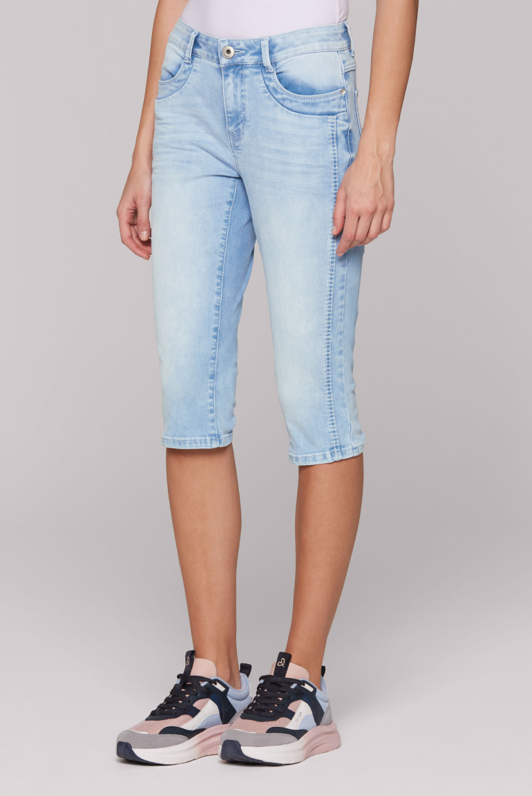 Capri džíny CH:AR Comfort Fit 
