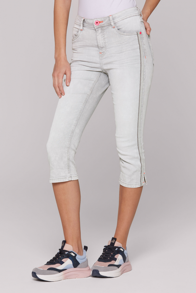 Capri džíny NO:RA Regular Fit 