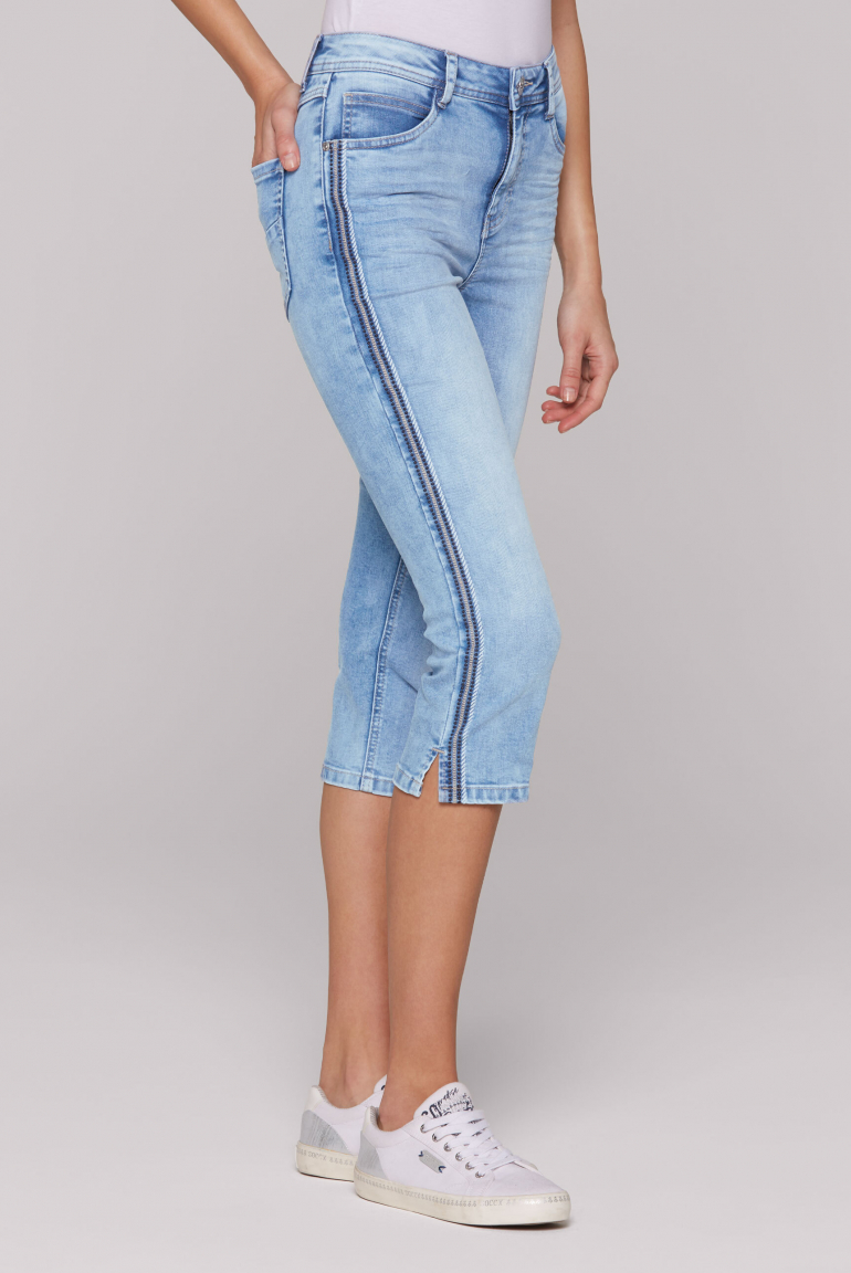 Capri džíny NO:RA Regular Fit 
