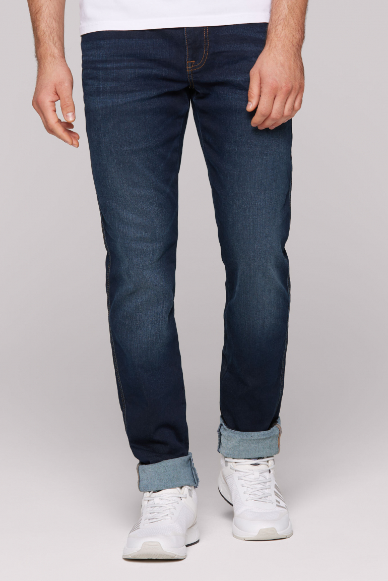 

CAMP DAVID Džiny DA:VD Regular Fit - dark blue printed, Modrý