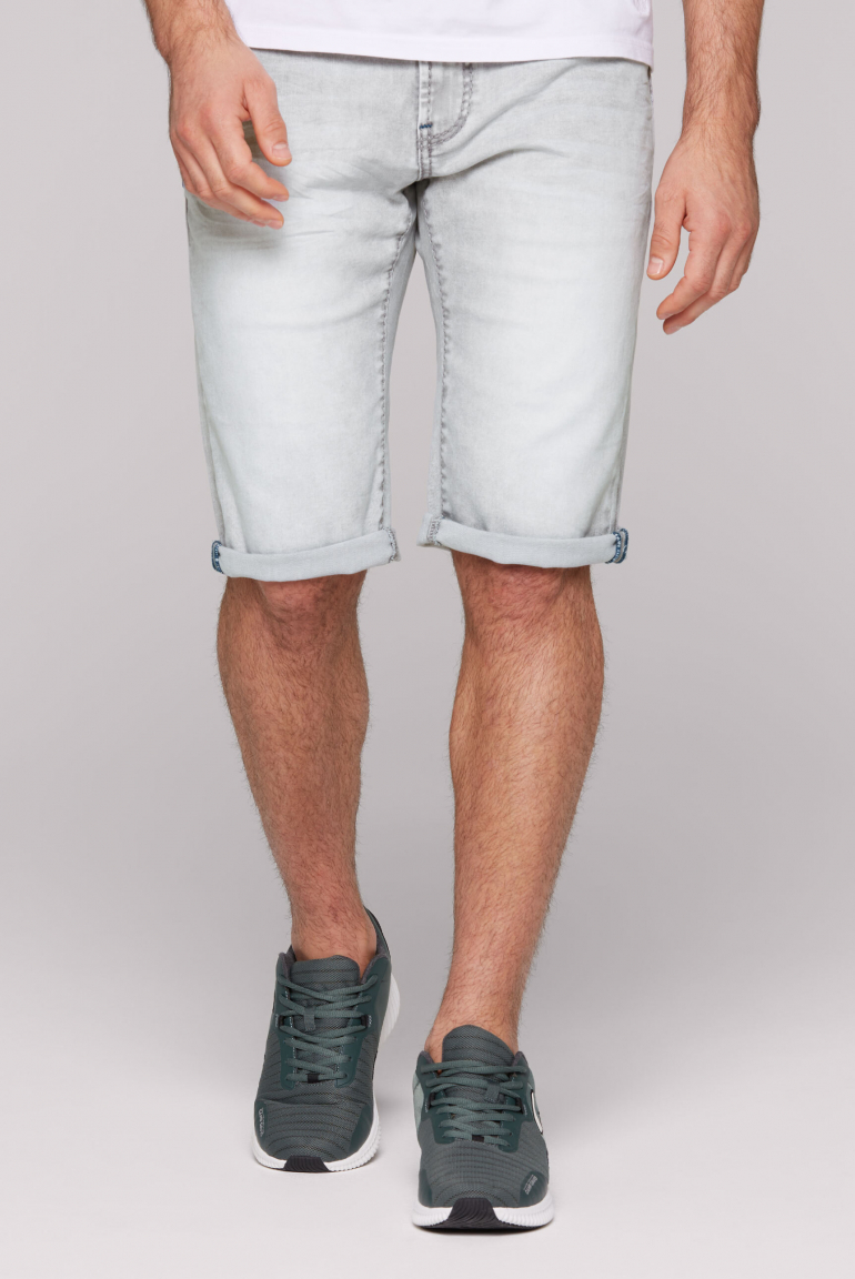 Džínové kraťasy RO:BI Slim Fit 