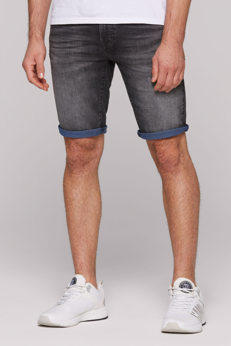 Džínové kraťasy RO:BI Slim Fit 