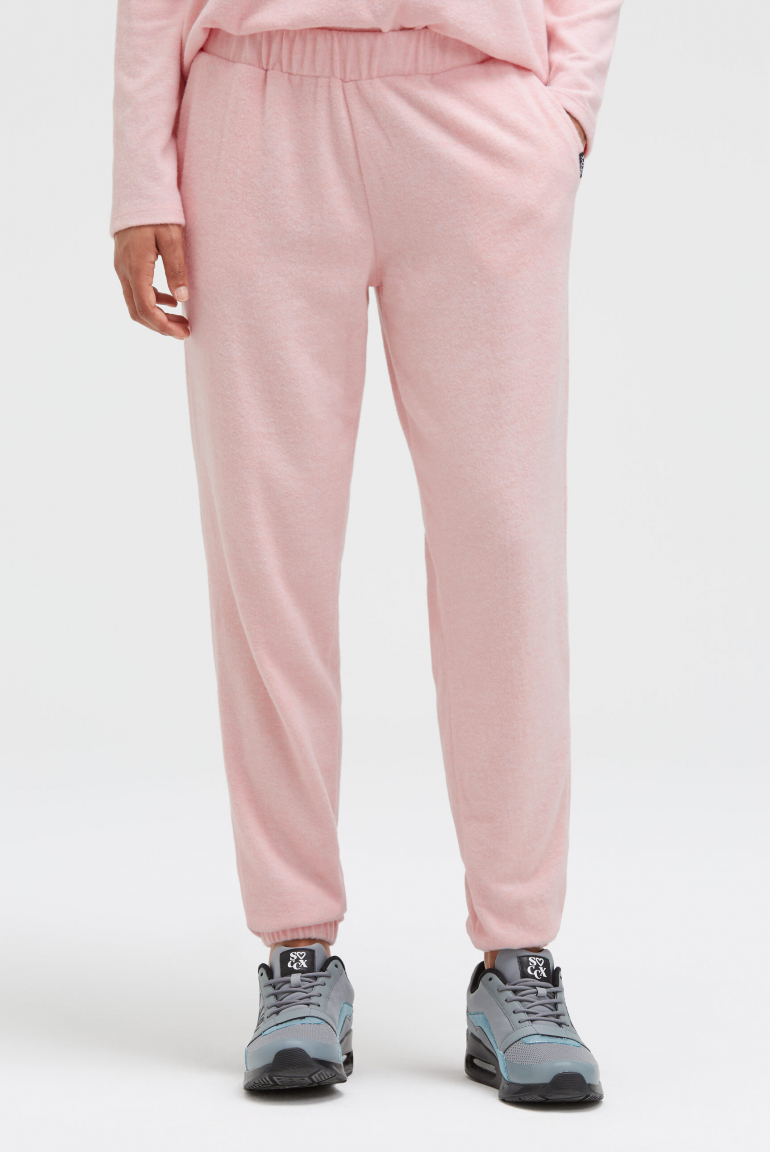 Tepláky z flaušového úpletu 