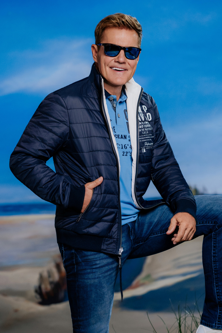 Oboustranný bomber s potisky loga 