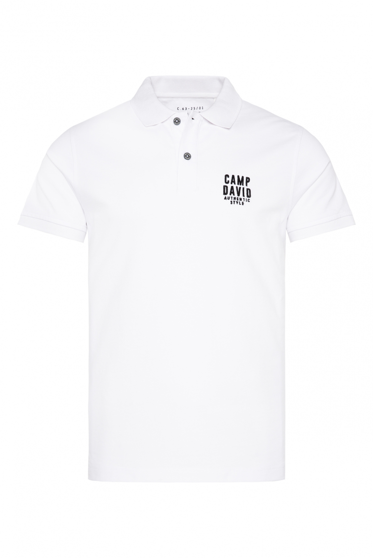 Basic polo tričko z piké s výšivkou loga 