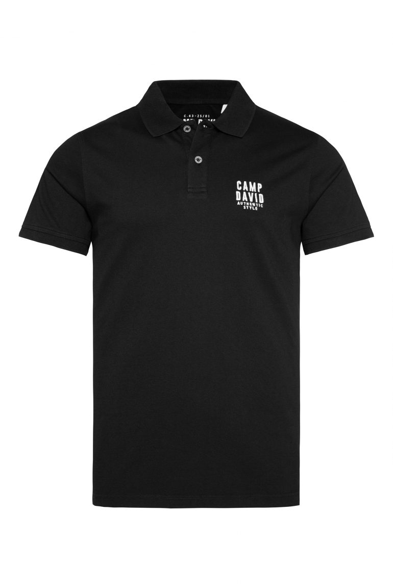 Basic polo tričko z piké s výšivkou loga 