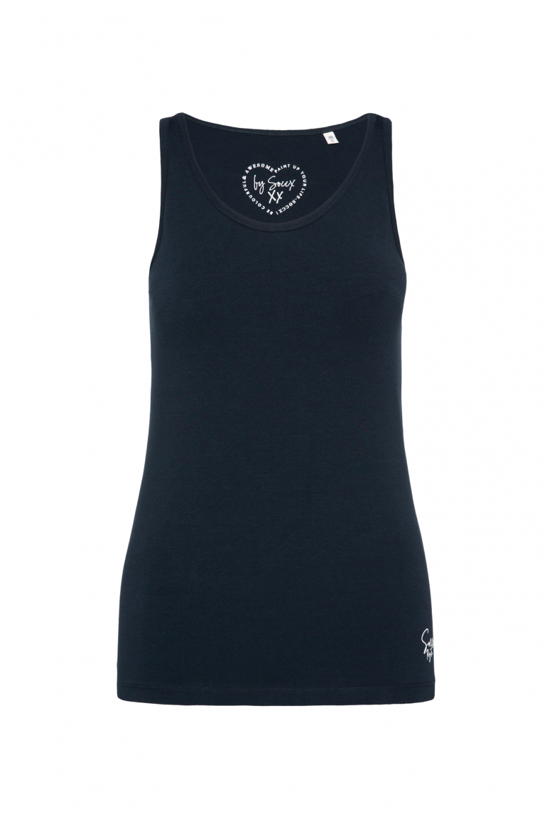 Basic top s mini potiskem loga 
