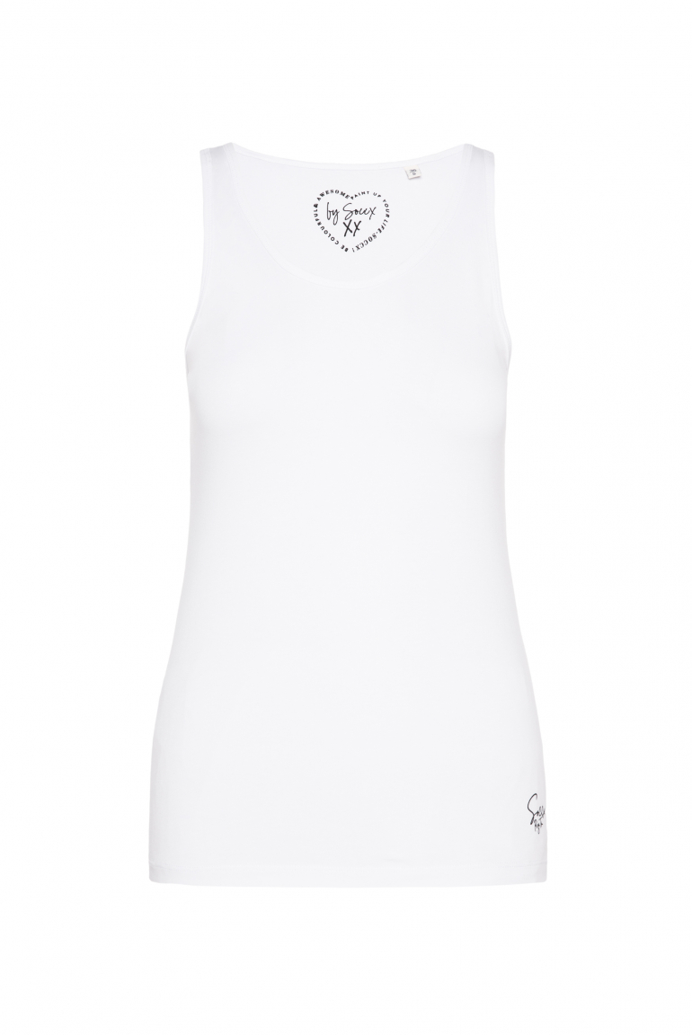 Basic top s mini potiskem loga 