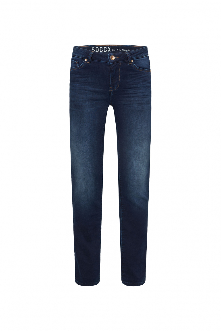 Džíny RO:MY z materiálu jogg denim 