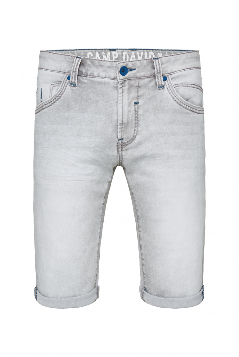 Džínové kraťasy RO:BI Slim Fit 