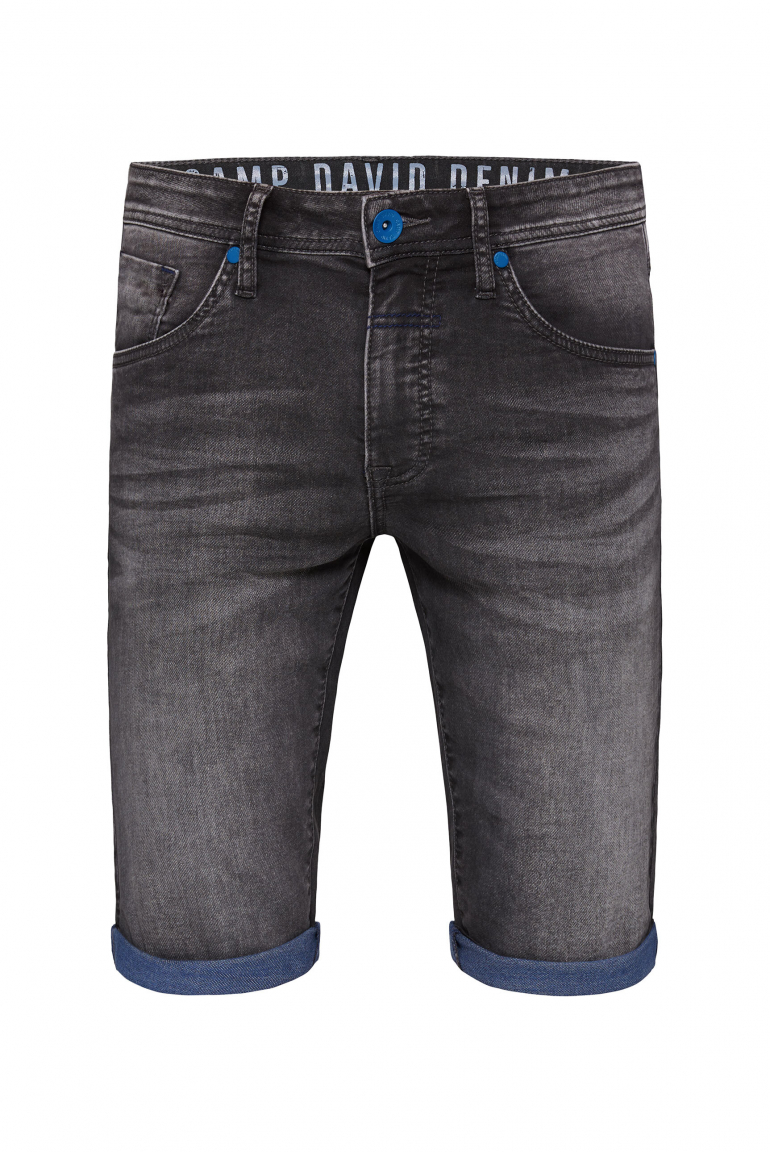 Džínové kraťasy RO:BI Slim Fit 