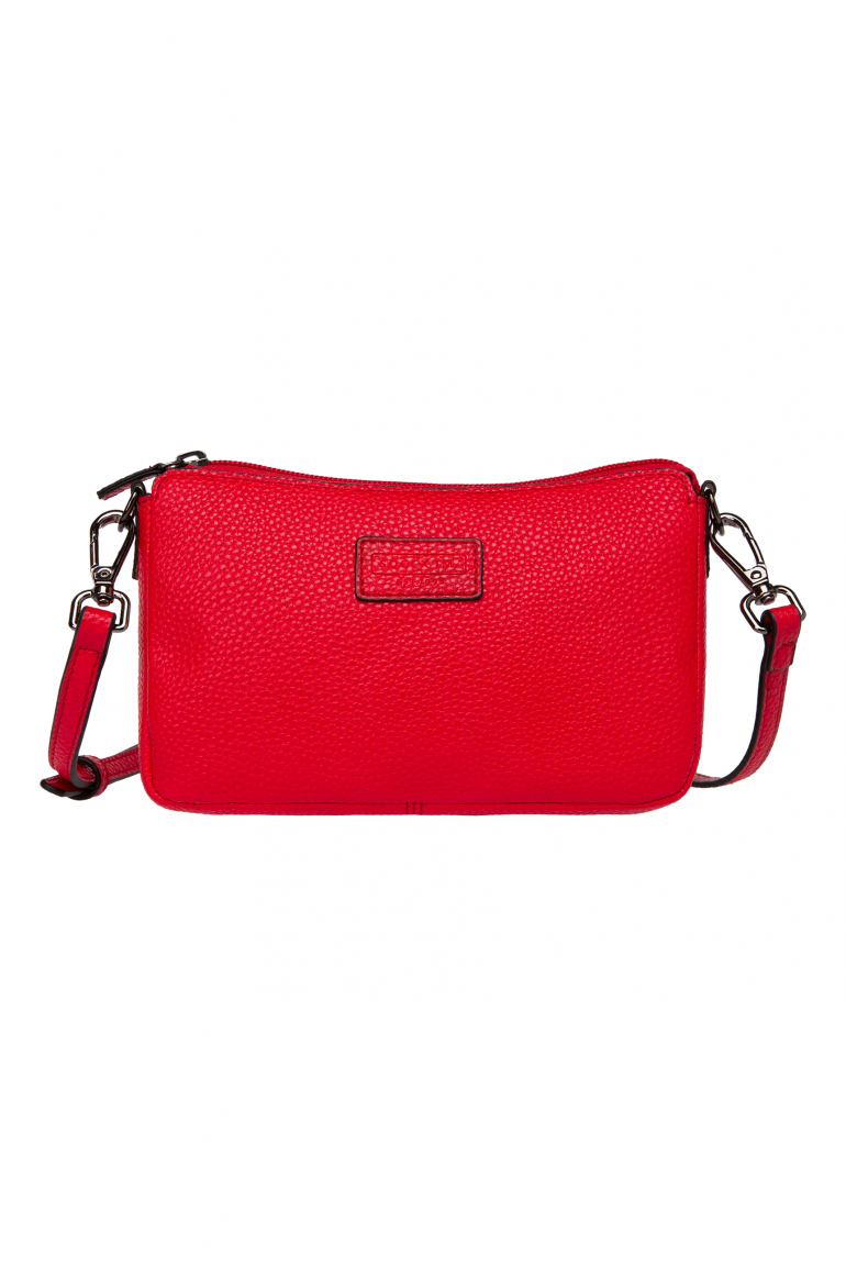 Malá crossbody taška se štítkem 