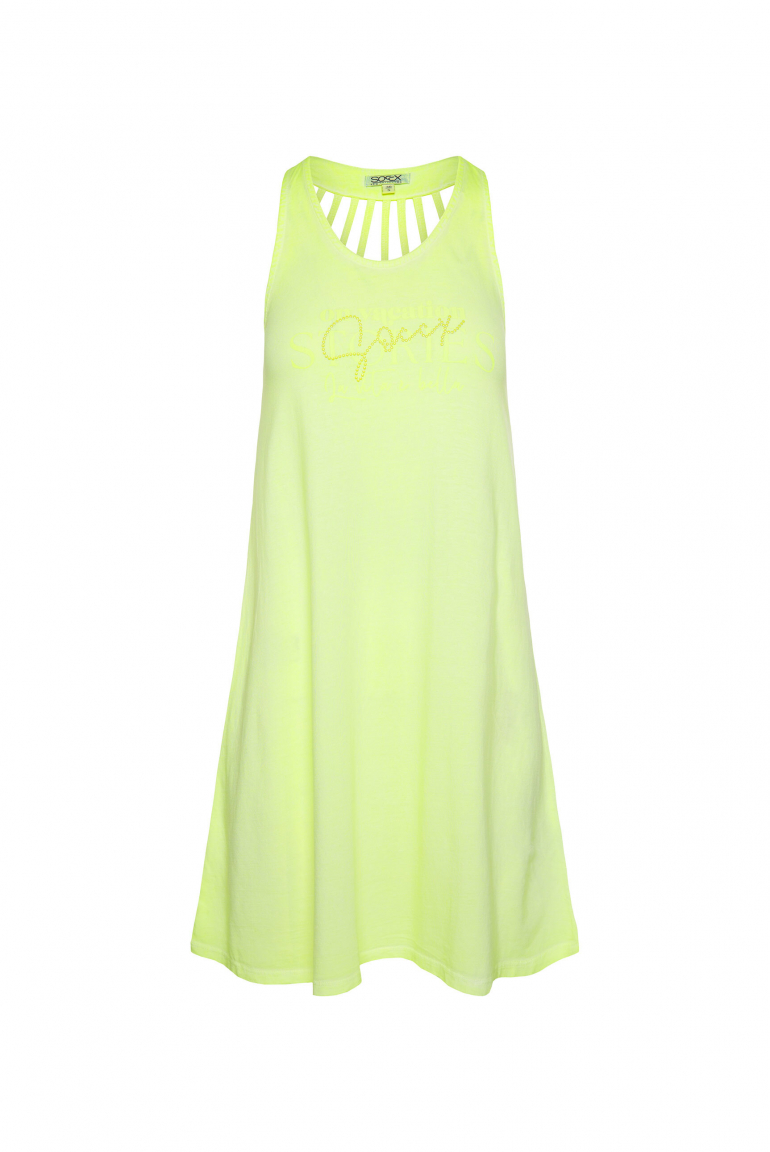 Kurzes Sommerkleid mit Rücken-Detail 