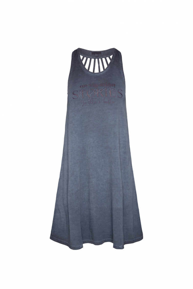 Kurzes Sommerkleid mit Rücken-Detail 