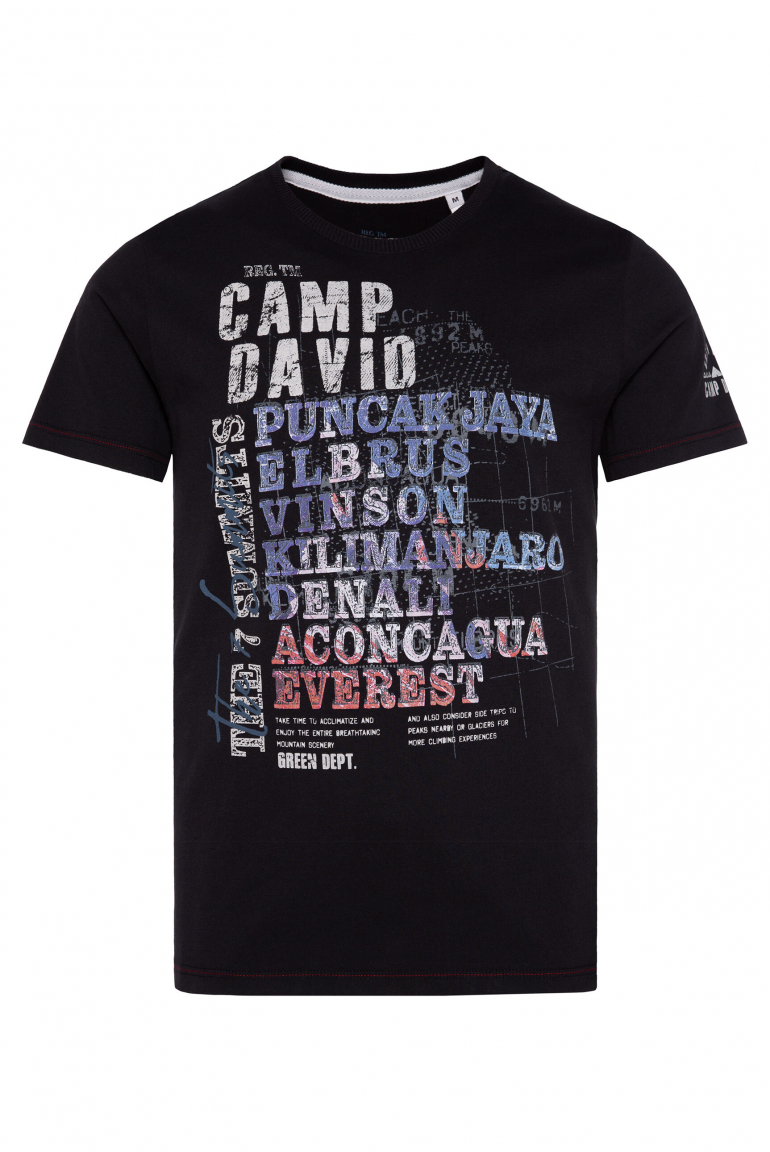 Tričko s tištěným nápisem 