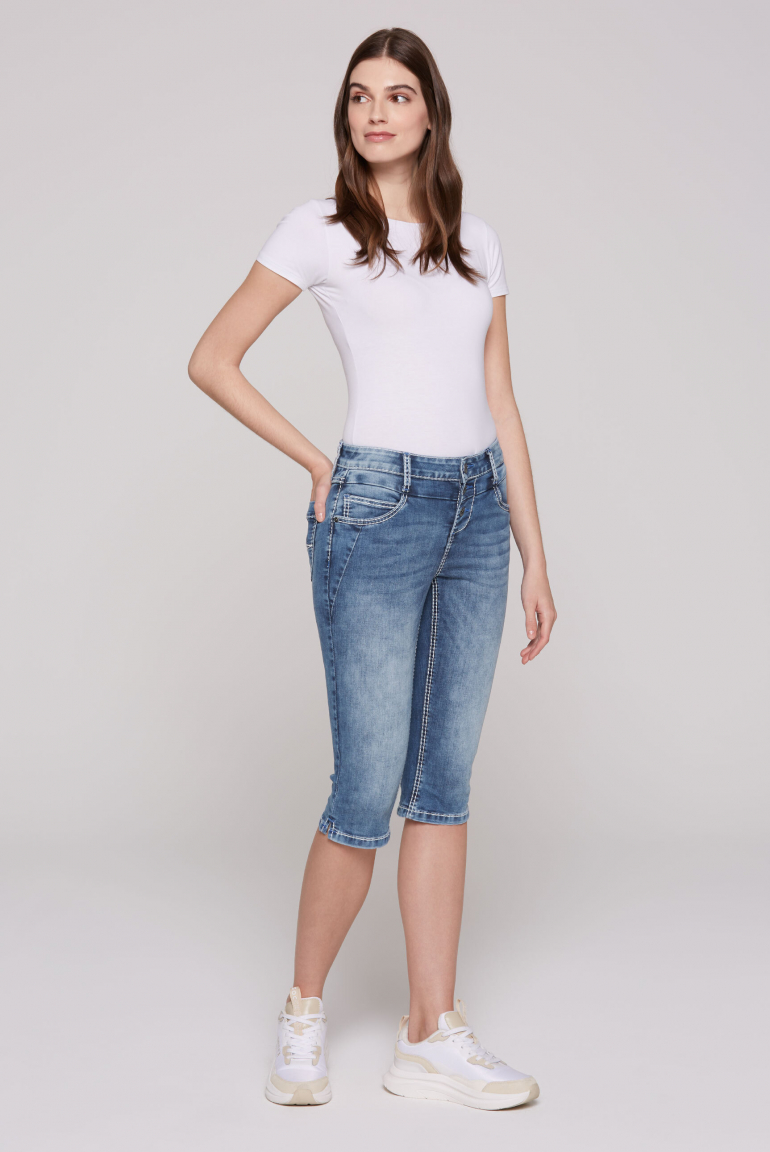 Capri džíny LY:DIA Regular Fit