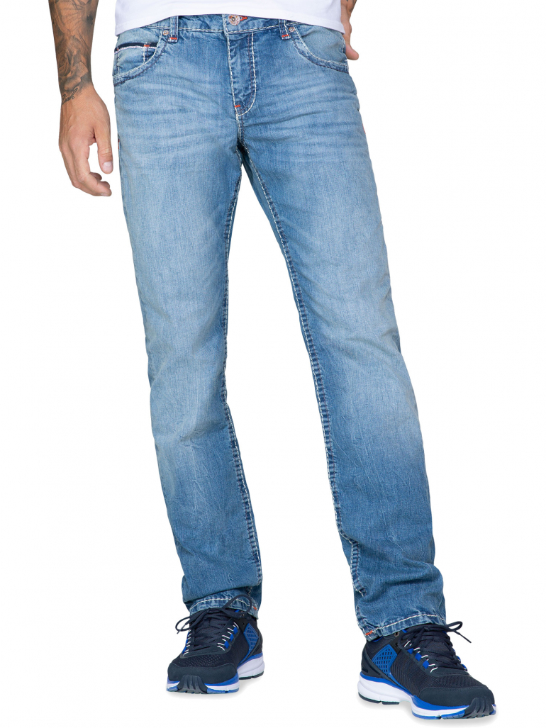 Džíny CO:NO střihu comfort fit s rovnými nohavicemi