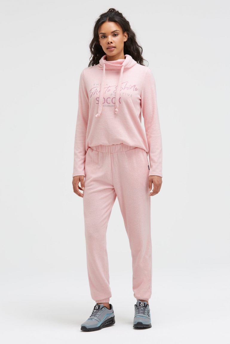 Tepláky z flaušového úpletu