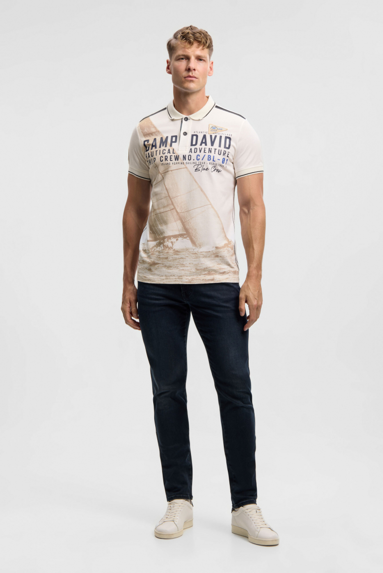 Polo tričko s logem a fotopotiskem