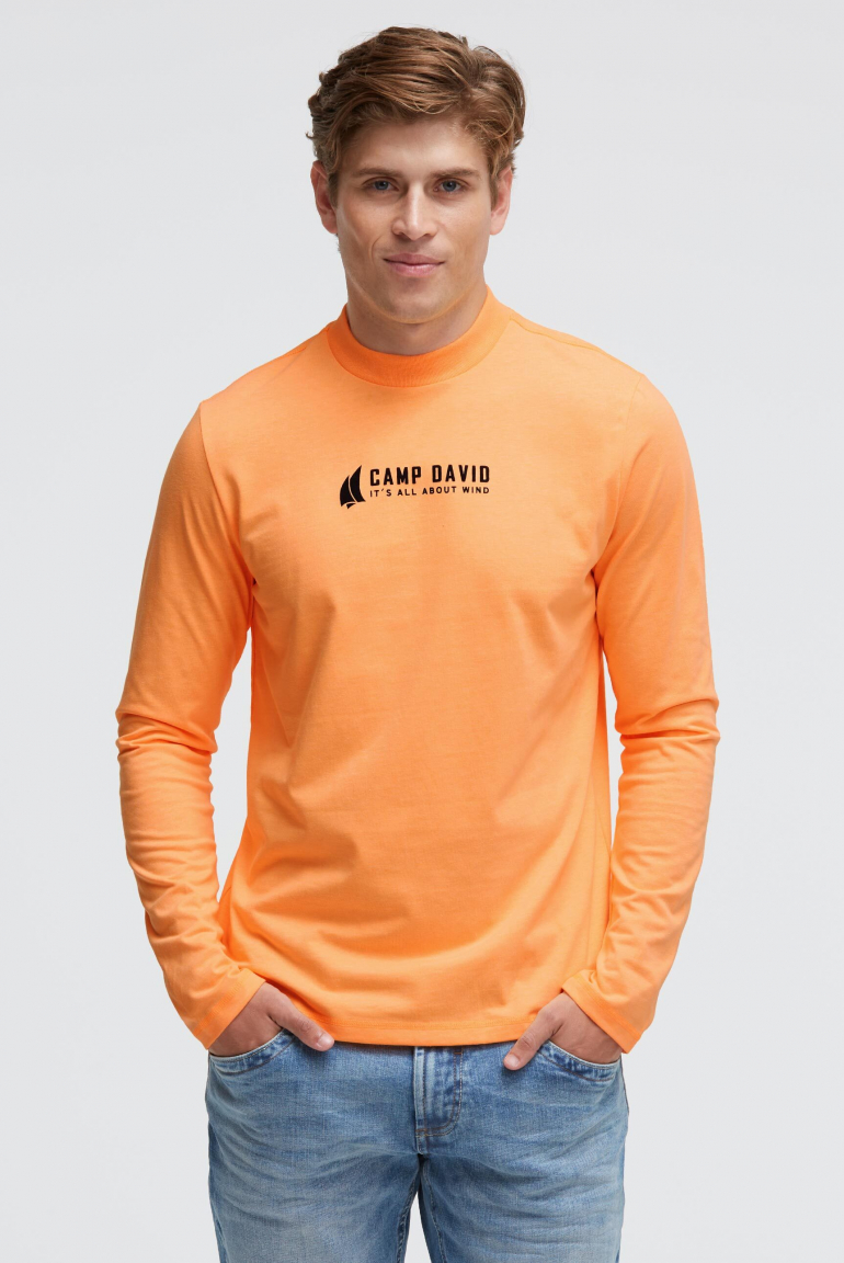 Tričko s dlouhým rukávem a artworkem na zádech