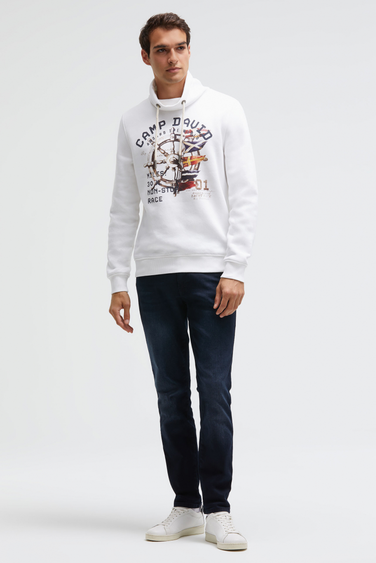 Mikina s límcem a fotopotiskem