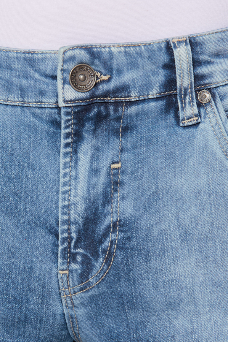 Džínové kraťasy RO:BI Slim Fit