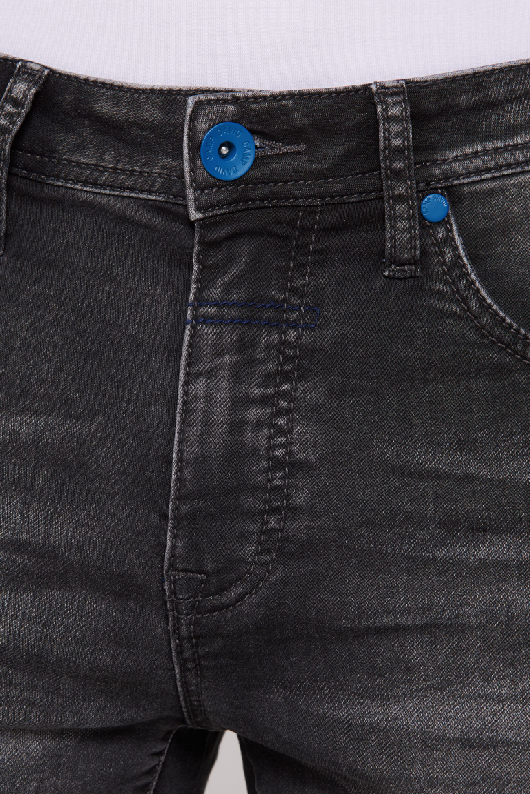 Džínové kraťasy RO:BI Slim Fit