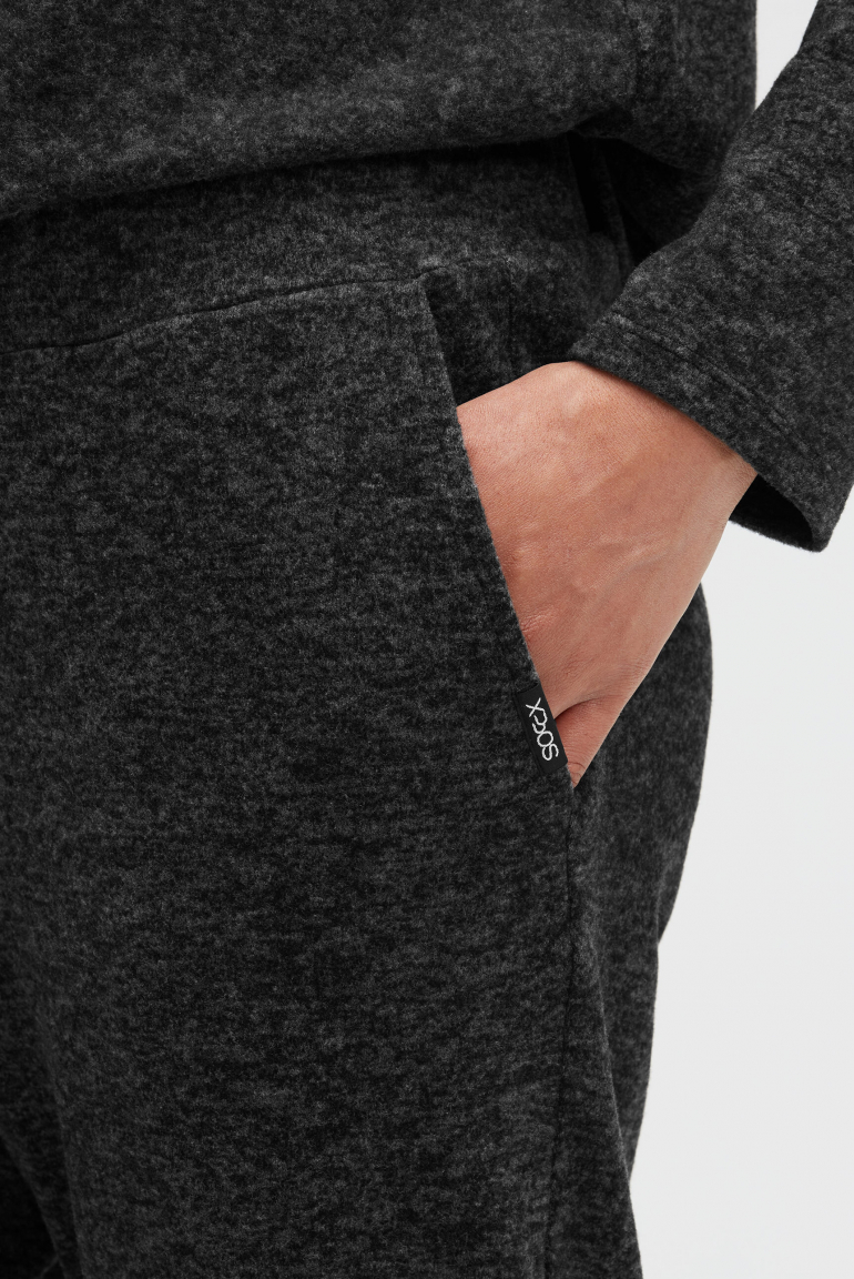 Tepláky z flaušového úpletu