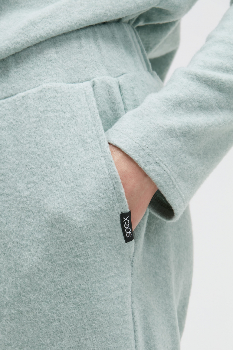 Tepláky z flaušového úpletu