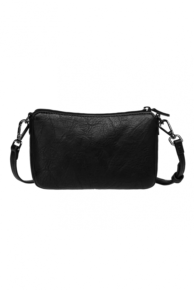 Malá crossbody taška se štítkem