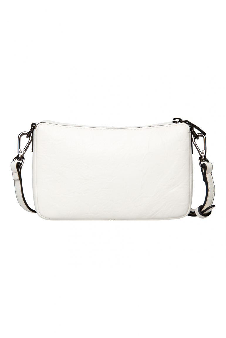 Malá crossbody taška se štítkem