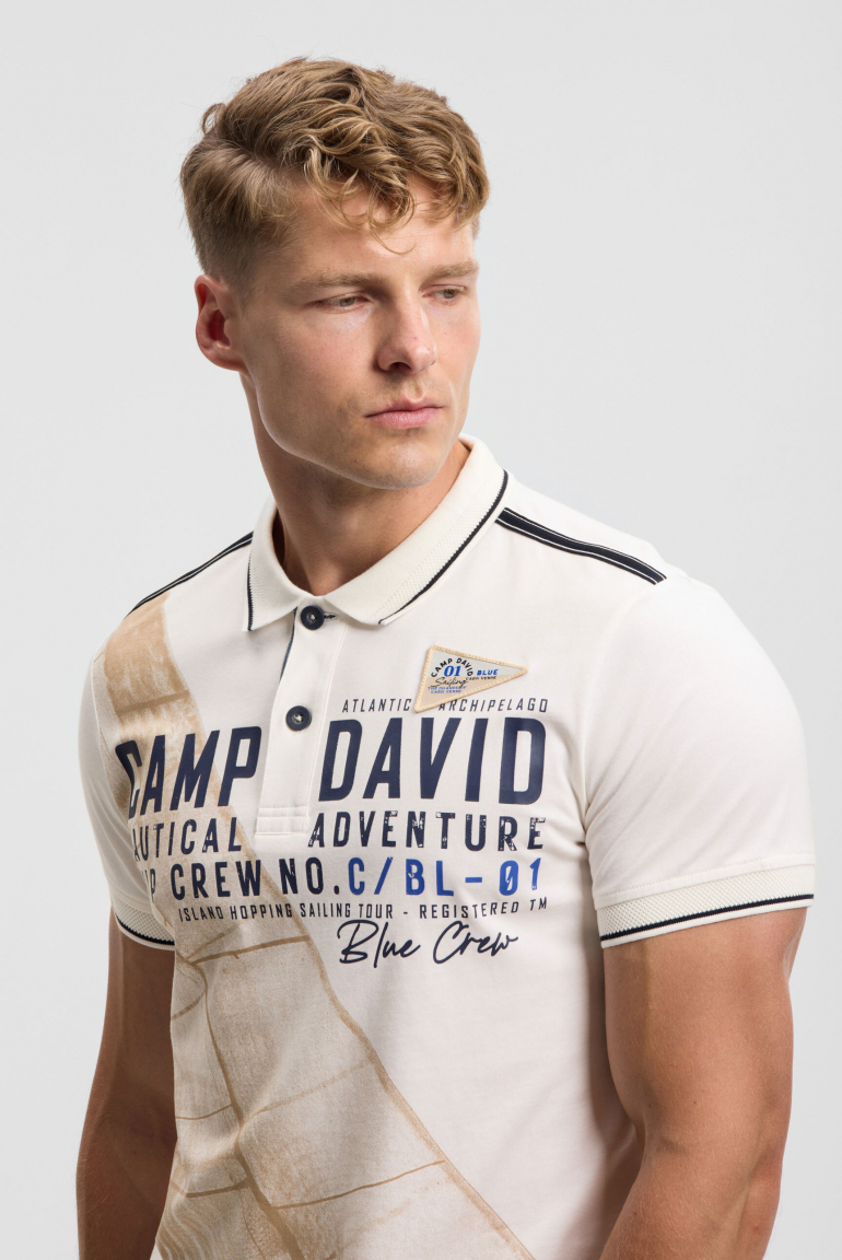 Polo tričko s logem a fotopotiskem