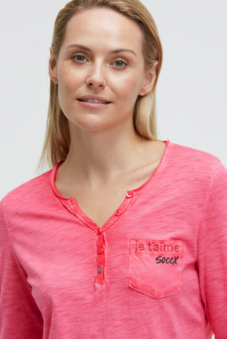 Serafino tričko s potiskem na zádech