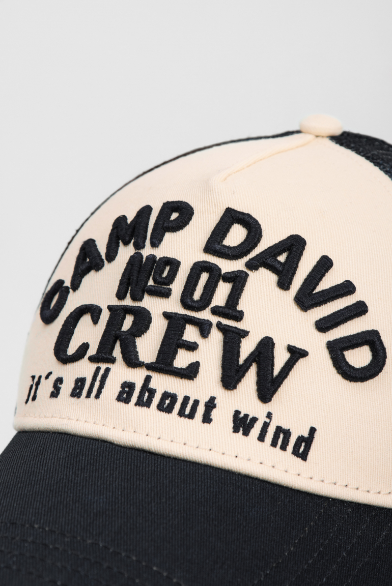 Trucker kšiltovka s 3D vyšívaným logem