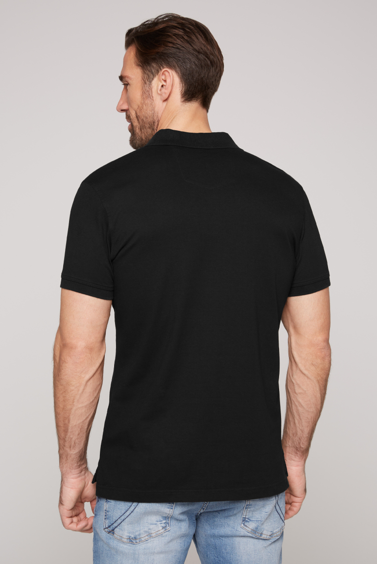 Basic polo tričko z piké s výšivkou loga