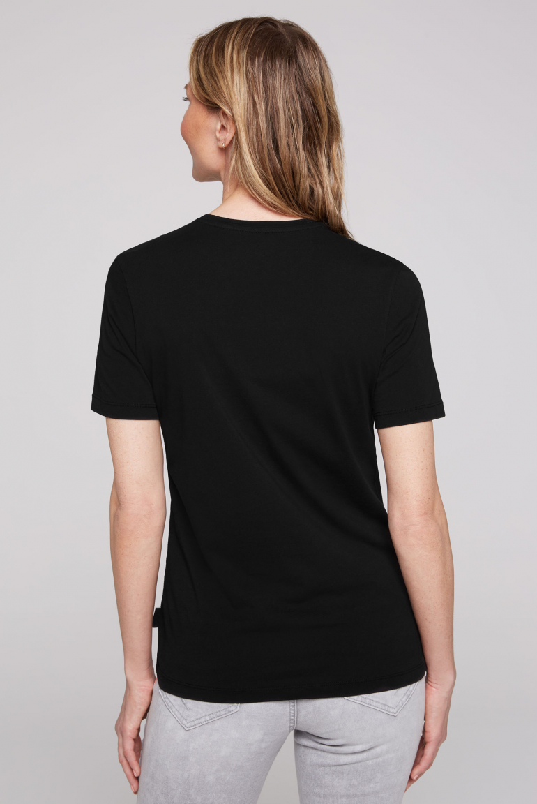 Basic tričko s kulatým výstřihem