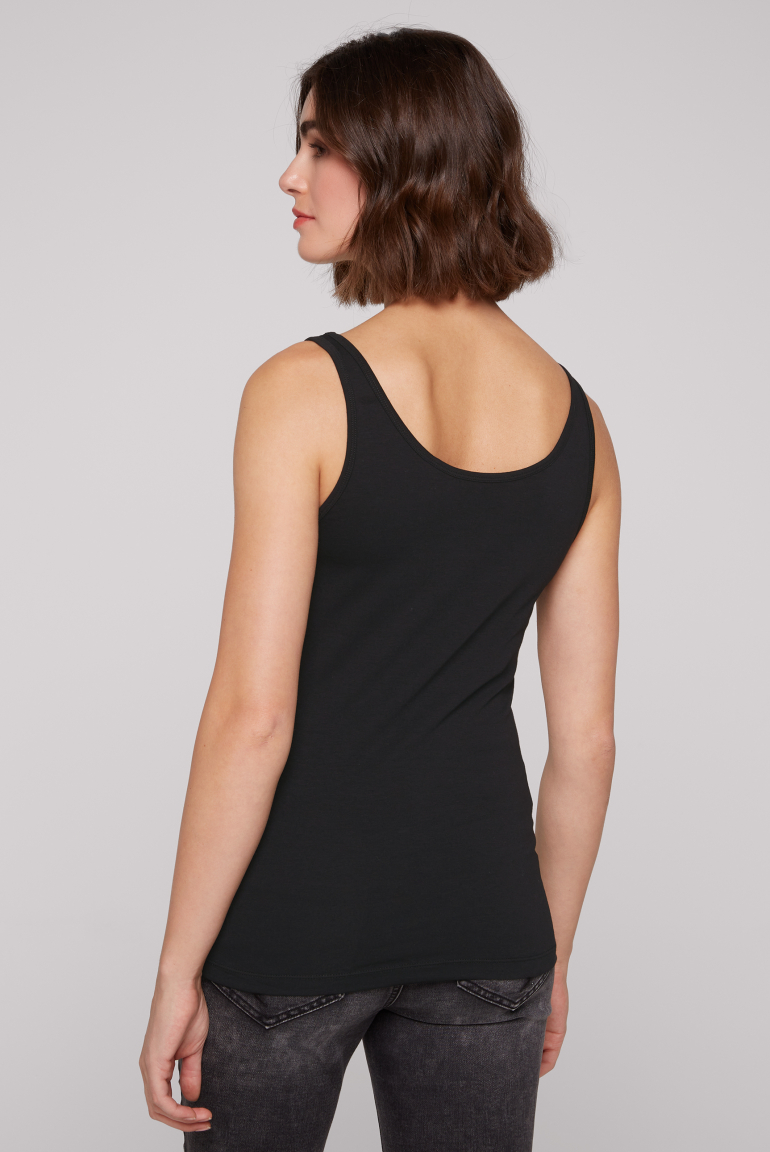 Basic top s mini potiskem loga