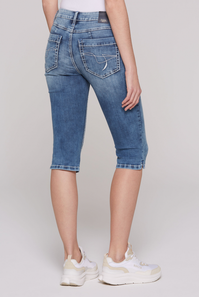 Capri džíny LY:DIA Regular Fit