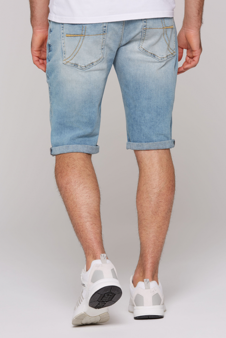 Džínové kraťasy RO:BI Slim Fit