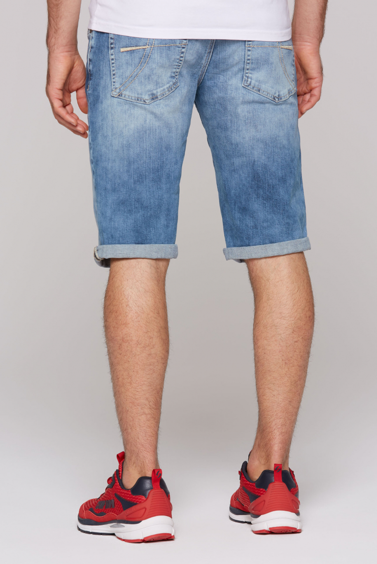 Džínové kraťasy RO:BI Slim Fit