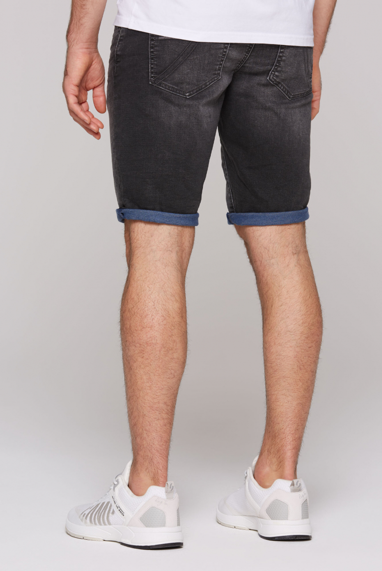Džínové kraťasy RO:BI Slim Fit