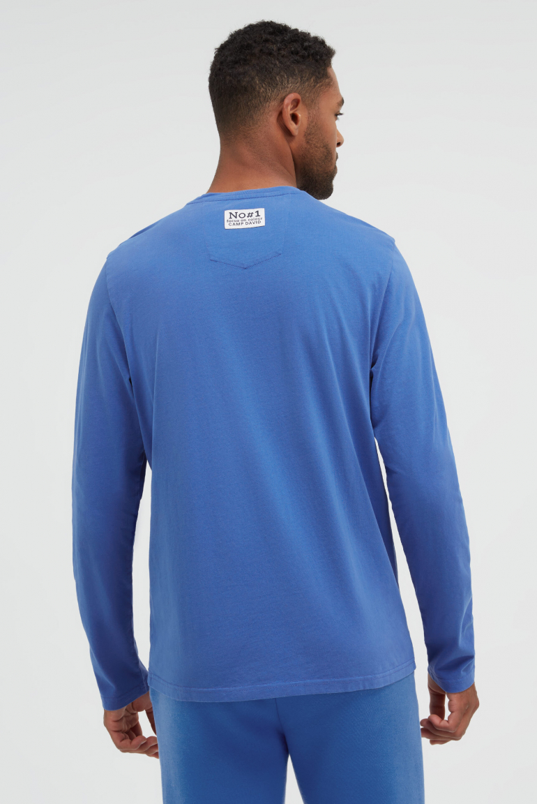 Tričko s dlouhým rukávem s gumovým artworkem